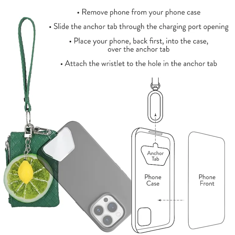 Mundi Rfid Strawberry Connect And Go Wristlet