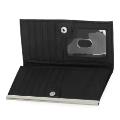 Mundi Slim Clutch Womens Rfid Blocking Slim Fold Wallet