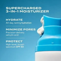 Murad Superactive Moisturizer Spf 50: Mattifying Oil + Pore Control