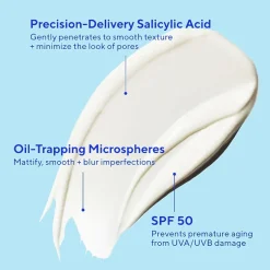Murad Superactive Moisturizer Spf 50: Mattifying Oil + Pore Control