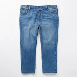 mutual weave Big and Tall Mens Straight Leg Jeans