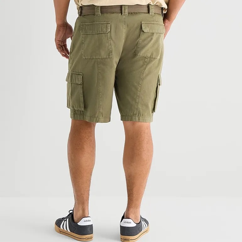 mutual weave Mens 10" Big and Tall Cargo Short