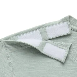 mutual weave Mens Easy-on + Easy-off Crew Neck Short Sleeve Adaptive T-Shirt