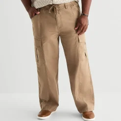mutual weave Mens Regular Fit Big and Tall Cargo Pant