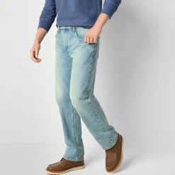 mutual weave Mens Straight Leg Relaxed Fit Jean