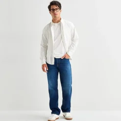 mutual weave Mens Straight Leg Relaxed Fit Jean