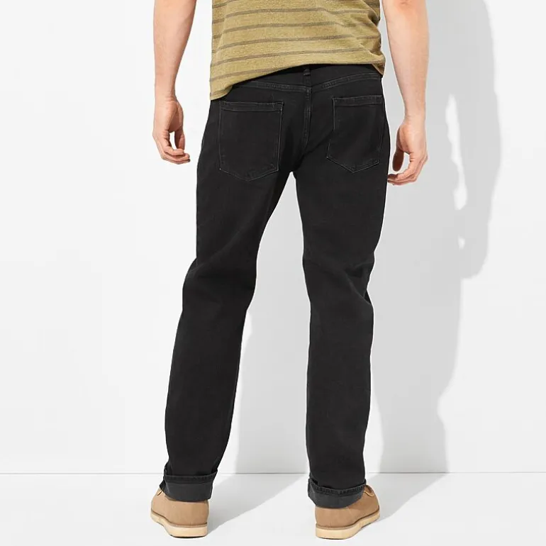 mutual weave Mens Straight Leg Relaxed Fit Jean
