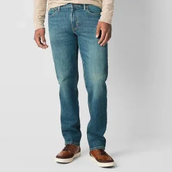 mutual weave Mens Straight Leg Relaxed Fit Jean