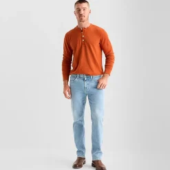 mutual weave Mens Straight Leg Relaxed Fit Jean