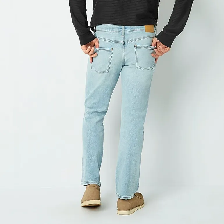 mutual weave Mens Stretch Bootcut Jean