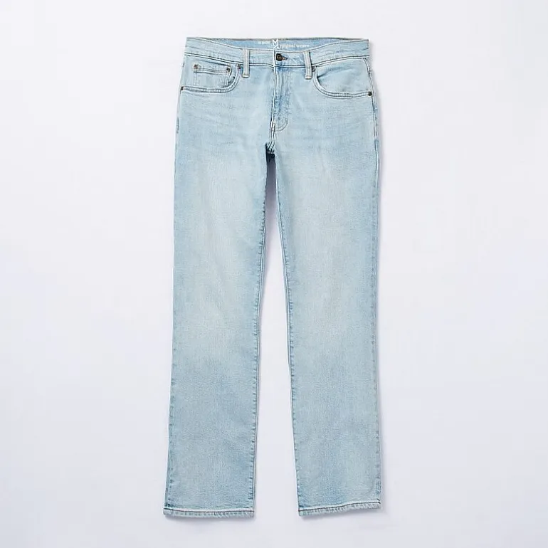 mutual weave Mens Stretch Bootcut Jean