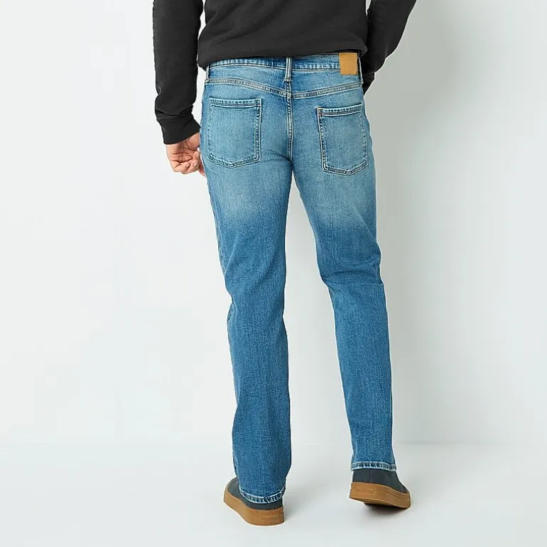 mutual weave Mens Stretch Bootcut Jean