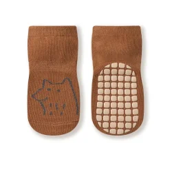 MyKids-USA Baby Cartoon Graphic Non-Slip Cotton Blend Socks, Small