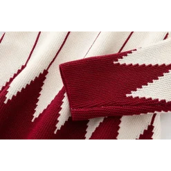MyKids-USA Baby Christmas Contrast Design Knitwear