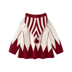 MyKids-USA Baby Christmas Contrast Design Knitwear