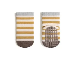 MyKids-USA Baby Unisex Breathable Thermal Cartoon Patchwork Socks Non-Slip