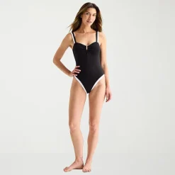 Mynah Womens Cheeky One Piece Swimsuit