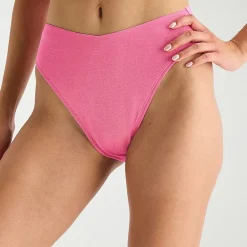 Mynah Womens Lined Moderate Coverage Bikini Swimsuit Bottom