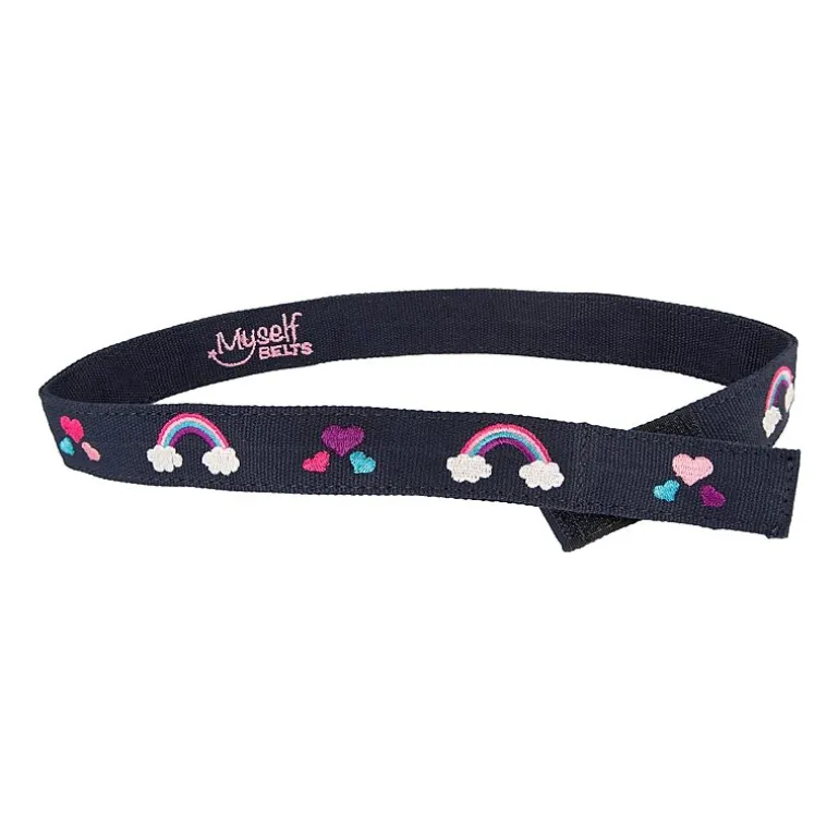 Myself Belts Toddler Girls Adaptive Rainbow Belt