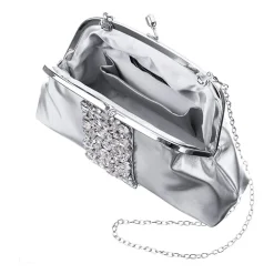 N By Nina Crystal Frame Evening Bag