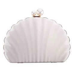 N By Nina Seashell Minaudiere Evening Bag
