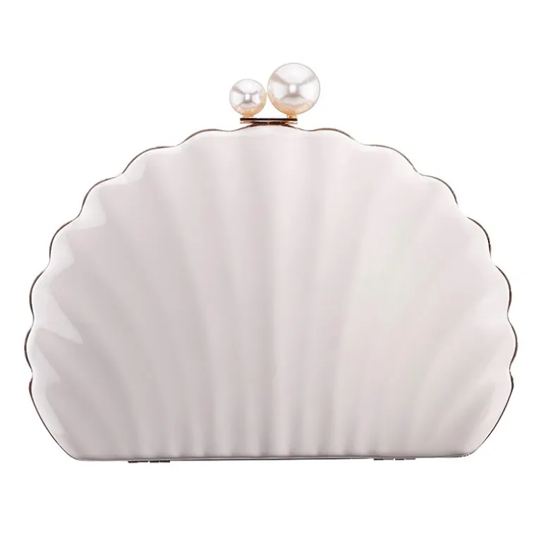 N By Nina Seashell Minaudiere Evening Bag