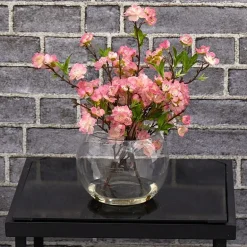 Nearly Natural Cherry Blossom In Large Vase Artificial Flowers