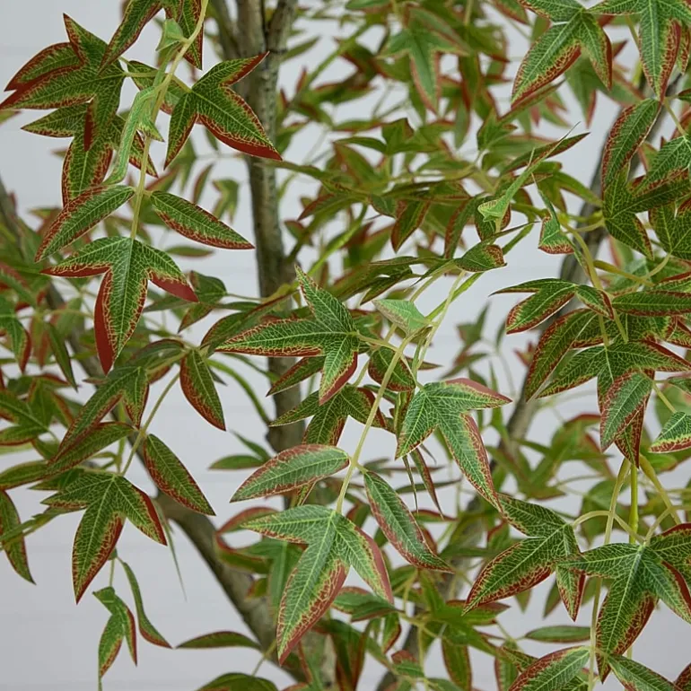 Nearly Natural 7ft Autumn Nandina Indoor Artificial Tree