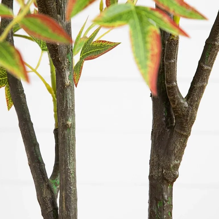 Nearly Natural 6' Green Nandina Indoor Artificial Tree