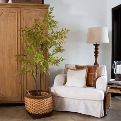 Nearly Natural 6' Green Nandina Indoor Artificial Tree