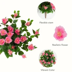 Nearly Natural 24" Hibiscus Artificial Flowers