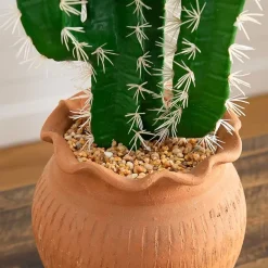 Nearly Natural 28in. Green Cactus Artificial Plant