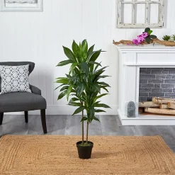 Nearly Natural 48in. Green Dracaena Indoor Artificial Tree