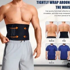 Nebility Men and Women Premium Slimming Waist Trimmer Belt