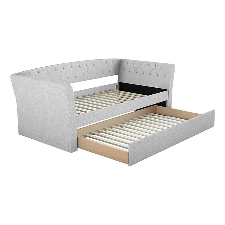 Nellie Upholstered Wooden Daybed