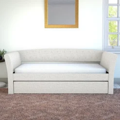Nellie Upholstered Wooden Daybed