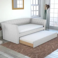 Nellie Upholstered Wooden Daybed