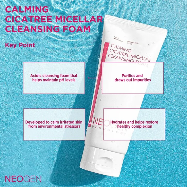 Neogen Dermalogy Calming Cica Tree Micellar Cleansing Foam