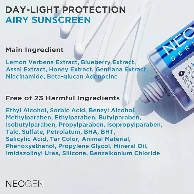 Neogen Dermalogy Day Light Protection Airy Sunscreen 50 Ml