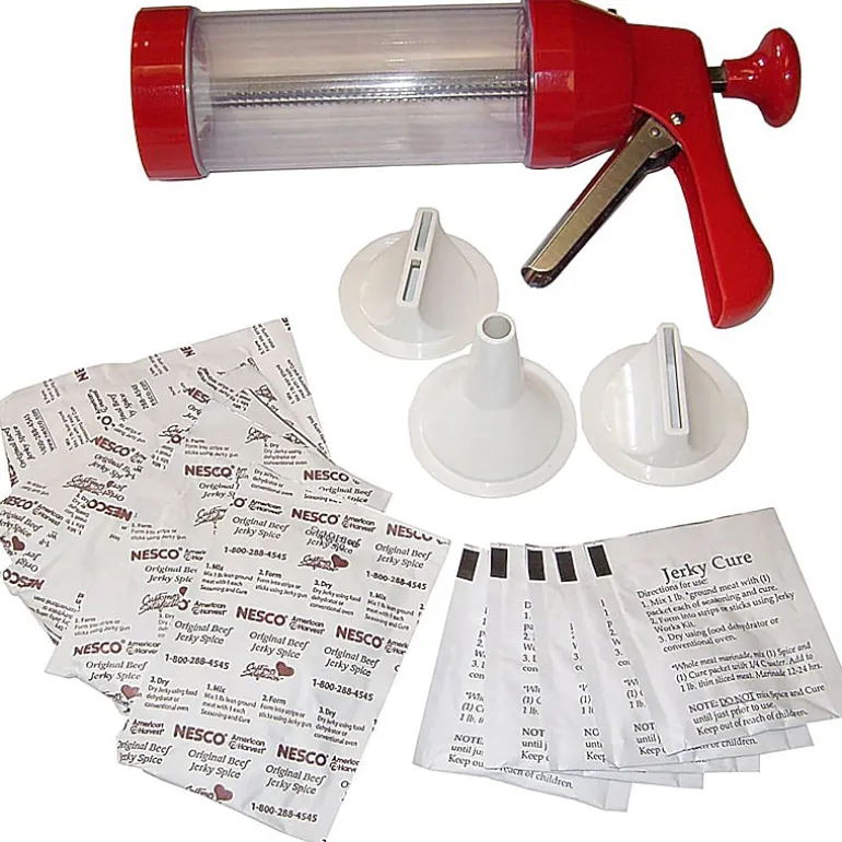 Nesco BJX-5 Jumbo Jerky Works Jerky Gun & Seasoning Kit