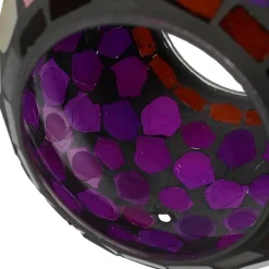 Net Health Shops Round Mosaic Glass Bird Feeder