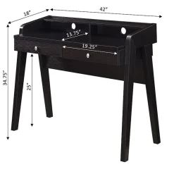 Newport Deluxe 2-Drawer Desk