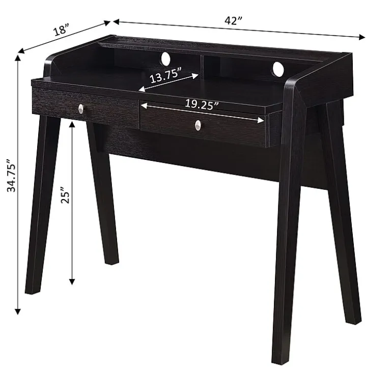 Newport Deluxe 2-Drawer Desk