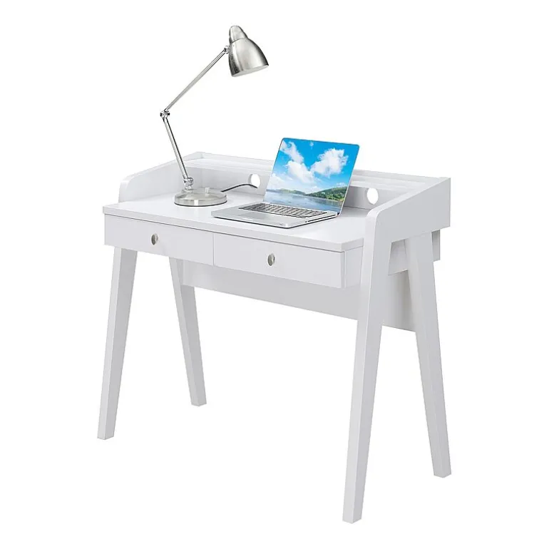 Newport Deluxe 2-Drawer Desk