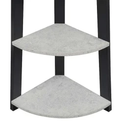 Newport 5 Tier Corner Bookshelf