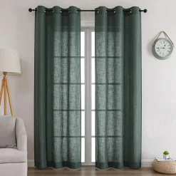 Newton Grommet Top Sheer Set of 2 Curtain Panel