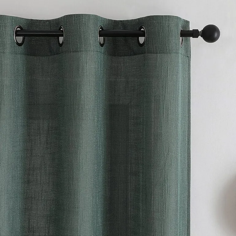 Newton Grommet Top Sheer Set of 2 Curtain Panel