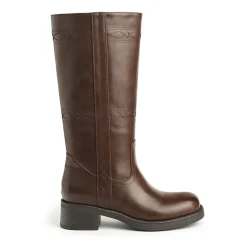 New York & Company Womens Cady Stacked Heel Over the Knee Boots