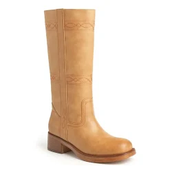 New York & Company Womens Cady Stacked Heel Over the Knee Boots