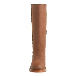 New York & Company Womens Carmen Stacked Heel Over the Knee Boots